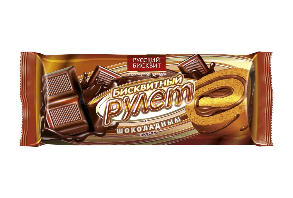 Рулет с шоколадным вкусом